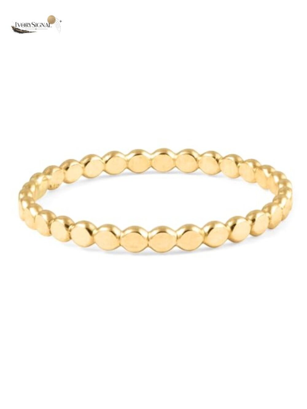14K Gold Filled Dainty Stacking Ring Handmade Band Ring Women